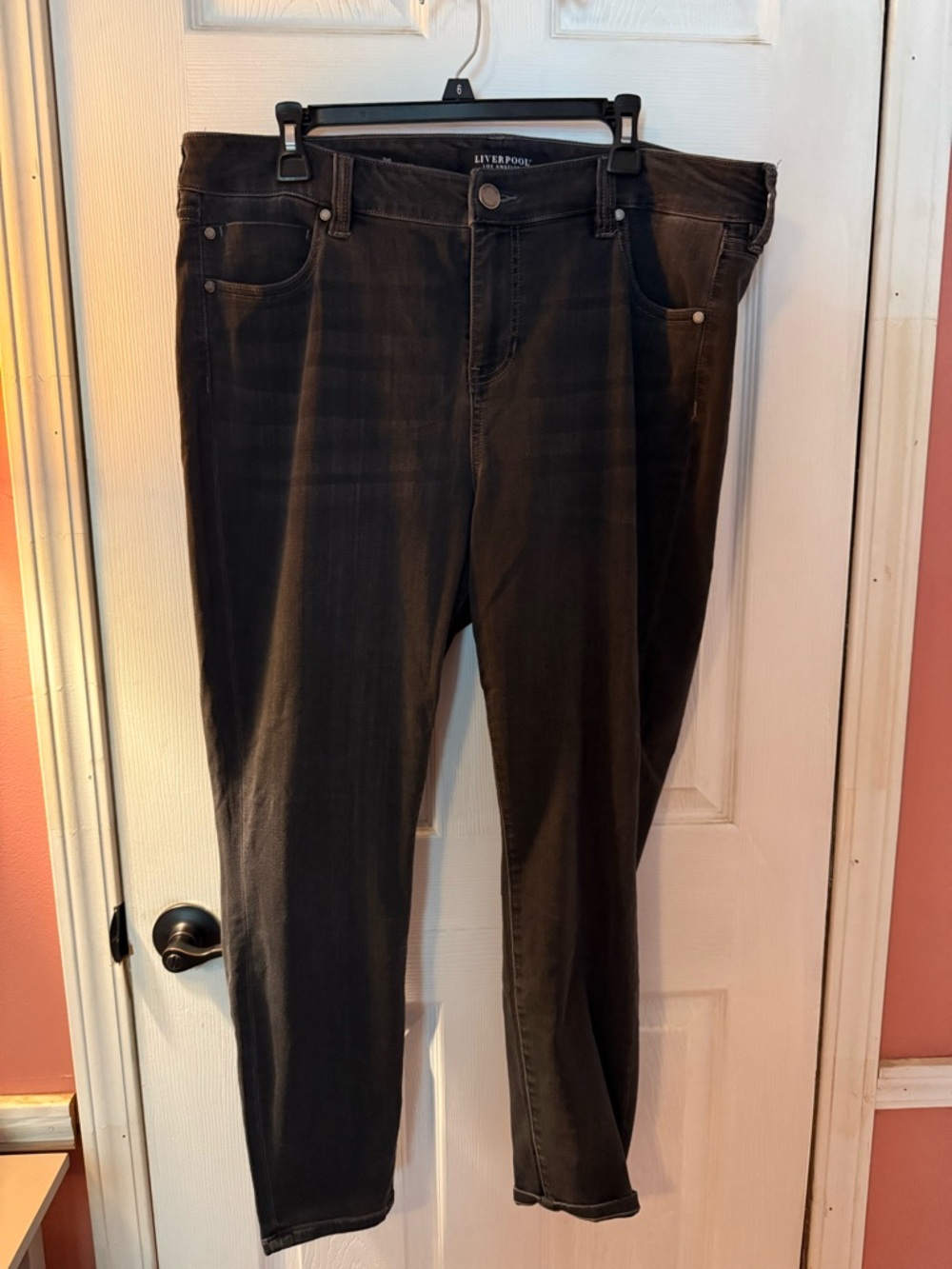 Liverpool Women’s Black distressed Jeans